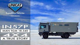 UNICAT Expedition Vehicle IN57 Confort X - MAN TGM 18.340 4X4