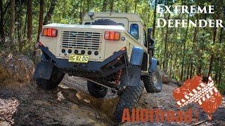 Land Rover Defender 110 Extreme on Portal Axles and Rear Steer | ALLOFFROAD #80