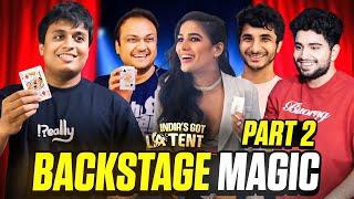 BACKSTAGE MAGIC Part 2 ft. Poonam Pandey, Vidit, Sagar & @SamayRainaOfficial | India's Got Latent