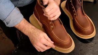 World's Toughest Moc Toe Boots - How It's Made - Nicks Handmade Boots