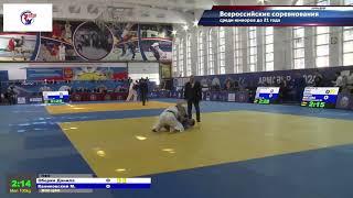 100 kg Оборин Д Каниковский М 23 04 2021 Т1 Всероссийские соревнования по дзюдо среди юниоров до 2