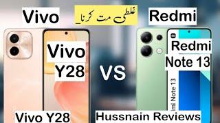 Vivo Y28 VS Redmi Note 13 Full Comparison