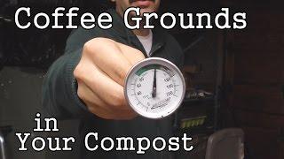 Using Coffee Grounds to Heat Up Compost in Your Tumbling Composter for FREE!