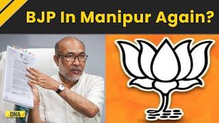 Manipur News: Manipur Govt Formation, 44 MLAs Ready, BJP Leader Tells Governor | BJP In Manipur