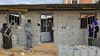 Fortifying Our Haven: Installing Doors and Windows for Winter