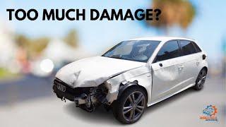 I Bought a Crashed Audi A3! Part 1