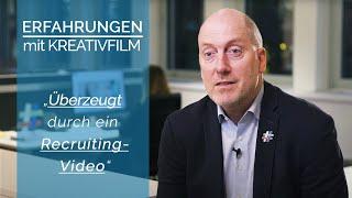 Erfahrungen mit Kreativfilm - "Passende Bewerber durch einen Recruitingfilm"