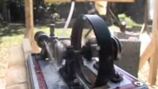 Fresnel Lens + STEAM ENGINE 3 GREENPOWERSCIENCE Steam boiler solar scorcher