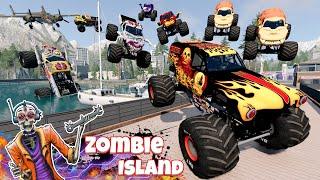 Monster Jam INSANE Racing, Freestyle, and High Speed Jumps | Monster Truck Zombie Adventure