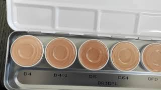 Derma color Bridal Make-up Pallet || @Hairsofttouch