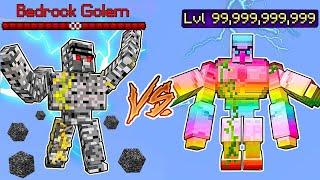 Bedrock Golem Vs. Spectrite Golem in Minecraft