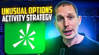 Unusual Options Activity Strategy | How To Trade on ThinkorSwim [REAL MONEY TRADE]