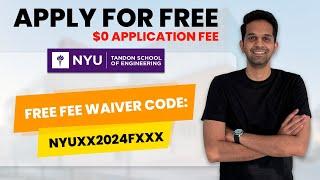 The Ultimate Guide to Getting Application Fee Waivers | MS in USA