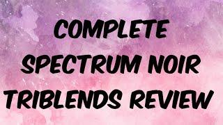 Spectrum Noir Triblend Markers Complete Review