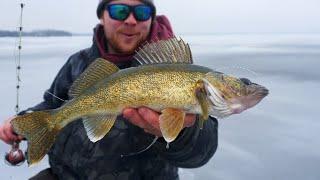 Ice Fishing Michigan’s Upper Peninsula (Winter Camping)