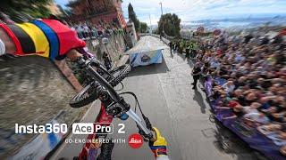 Insta360 Ace Pro 2 - Intense Urban Downhill POV at Red Bull Cerro Abajo 2024 (ft. Juanfer Velez)