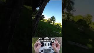 Some timid #fpv #drone freestyle. Trying not to #crash there