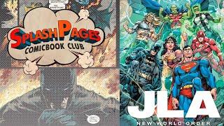 JLA New World Order on Splash Pages Comic Book Club