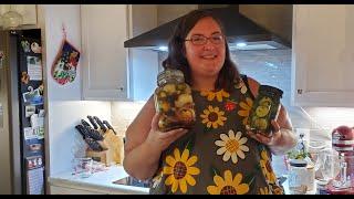 Let's Use Some Garden Goodies! Refrigerator Pickles Two Ways.