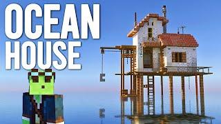 Building a Shack in the Ocean! - Let's Play Minecraft 649