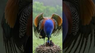 Lady Amherst’s Pheasant is one of the Most Stunning Bird in the World #ladyamherstpheasent #birds