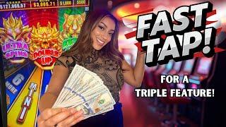 A Lucky FAST TAP Changes EVERYTHING! Triggers ALL Three Features!