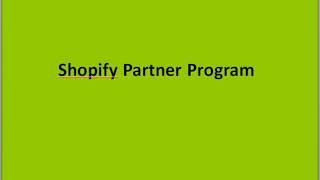 Shopify Partner Program