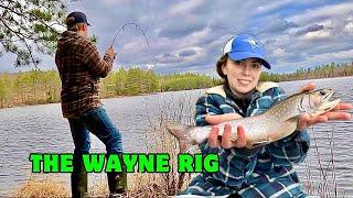 The DEADLIEST Brook Trout Fishing Setup  - How to use THE WAYNE RIG