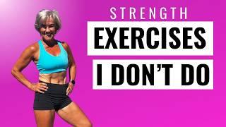 3 Common Strength Exercises I Never Do (as a 41 Year Fitness Expert)