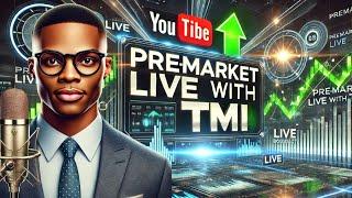 WELCOME TO 2025!!   LIVE PREMARKET TRADING!!   BITCOIN, TESLA, DOGE AND MORE!!