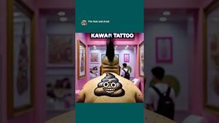 Do You Want Free Special Tattoo Be Like Dwayne x Peele Arnold Ai No Brainer #aiart #chatgptart