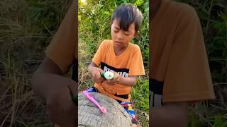 🪥Survival Skills: SMART idea and USEFUL with toothpaste #bushcraft #camping#outdoors
