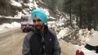 Vlog | gurjit singh | kufri shimla | Heavy snowfall | traveller | anchor | actor