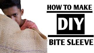 How to make a DIY dog bite sleeve at home|Dog DIY|DOG'S NATION