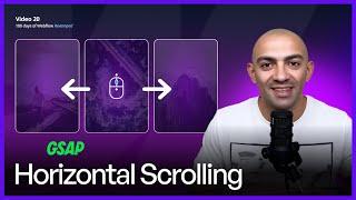 Create Amazing Horizontal Scroll Animations with GSAP on Webflow