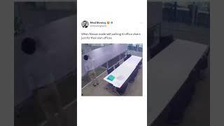 That’s awesome🪑 - (:@nissan) . . . . #chair #ai #robotic #invention #nissan #amazing #woah #parkin