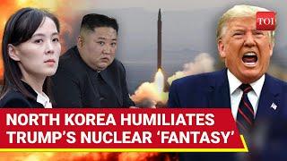 North Korea TORCHES Trump’s Disarmament ‘Dreams’; Kim Yo Jong Declares ‘Nuclear War...' | Watch