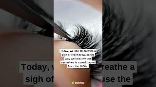 The Shocking Truth about 1800's Victorian Fake Eye Lashes #eyelashes #weirdfacts
