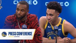 Andrew Wiggins and Trayce Jackson-Davis Recap Warriors Loss vs Lakers