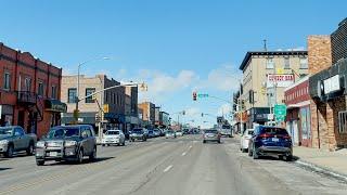 Driving around Laramie, Wyoming