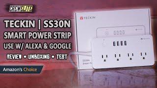 Teckin - SS30N Smart WiFi Power Strip | Compatible With Amazon Alexa & Google Home [REVIEW]