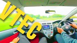 ULTIMATE POV DRIVE 5 minutes of VTEC YO! VTEC KICKED IN! HONDA CIVIC TYPE R EP3 RED LINE BASHING