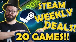 Steam Weekly Deals! 20 Amazing Discounted games!