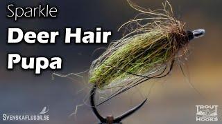 Sparkle Deer Hair Pupa | Flugbindning | Svenskaflugor.se