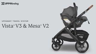 UPPAbaby Vista V3 Stroller & Mesa V2 Car Seat Travel System