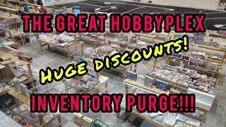 Hobbytown HobbyPlex Great Inventory Purge Reveal!!! - Lots of Product at Drastic Mark Downs
