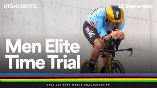 Men Elite Individual Time Trial highlights | 2024 UCI Road World Championships