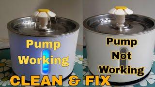 Clean and Repair It | Cat Water Fountain Pump Broken