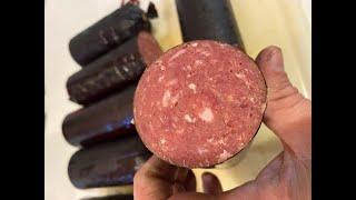 Lebanon Bologna with Venison and pork