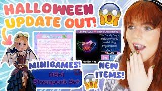 ROYALE HIGH HALLOWEEN UPDATE IS OUT NOW! New MAZE, New ITEMS, New MAP & MORE!  Roblox